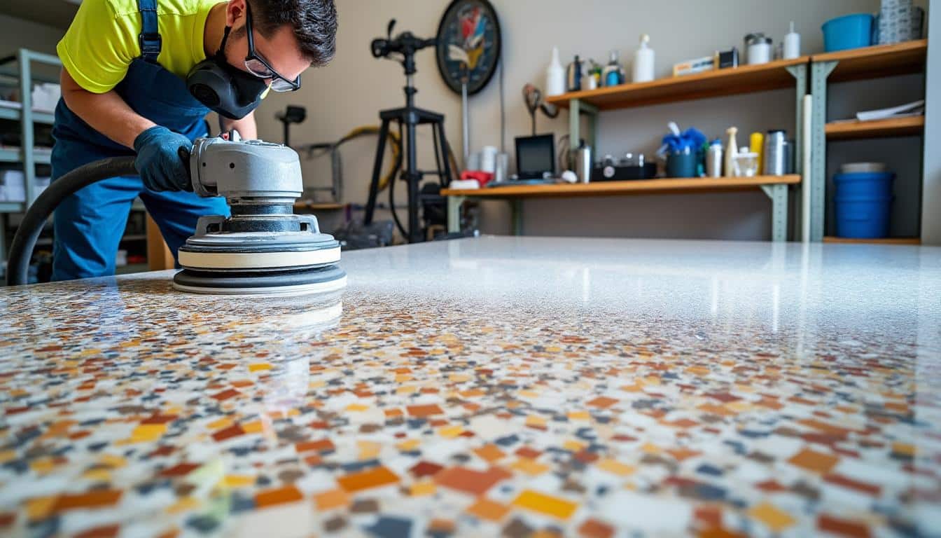 d&eacute;couvrez comment restaurer efficacement un sol en terrazzo gr&acirc;ce &agrave; notre guide complet. apprenez les meilleures m&eacute;thodes pour retrouver l'&eacute;clat de votre surface et &eacute;vitez les erreurs courantes qui peuvent compromettre votre projet de r&eacute;novation.