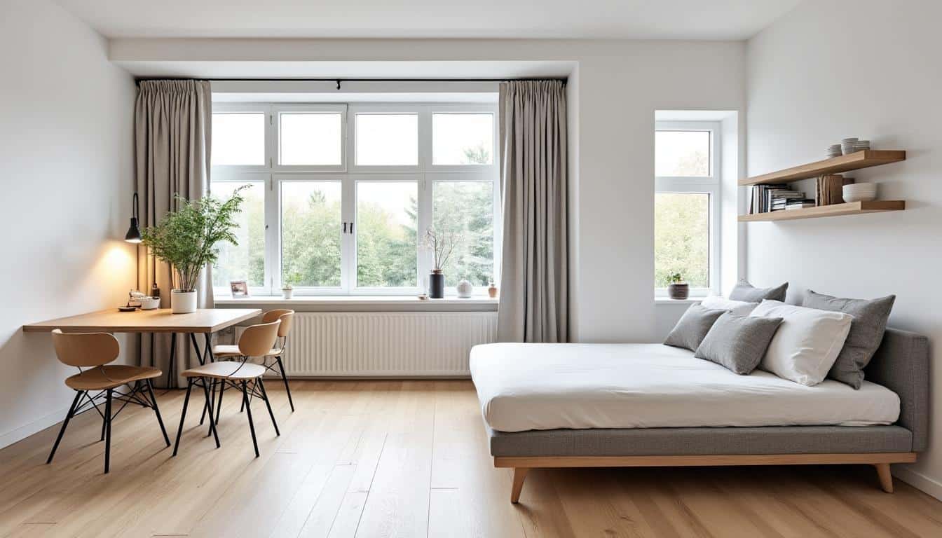 d&eacute;couvrez des astuces et id&eacute;es pour d&eacute;corer un studio sans le cloisonner ni l&rsquo;encombrer, tout en optimisant l&rsquo;espace et la luminosit&eacute; de votre petit logement.